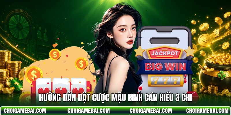 Hướng dẫn đặt cược mậu binh cần hiểu 3 chi